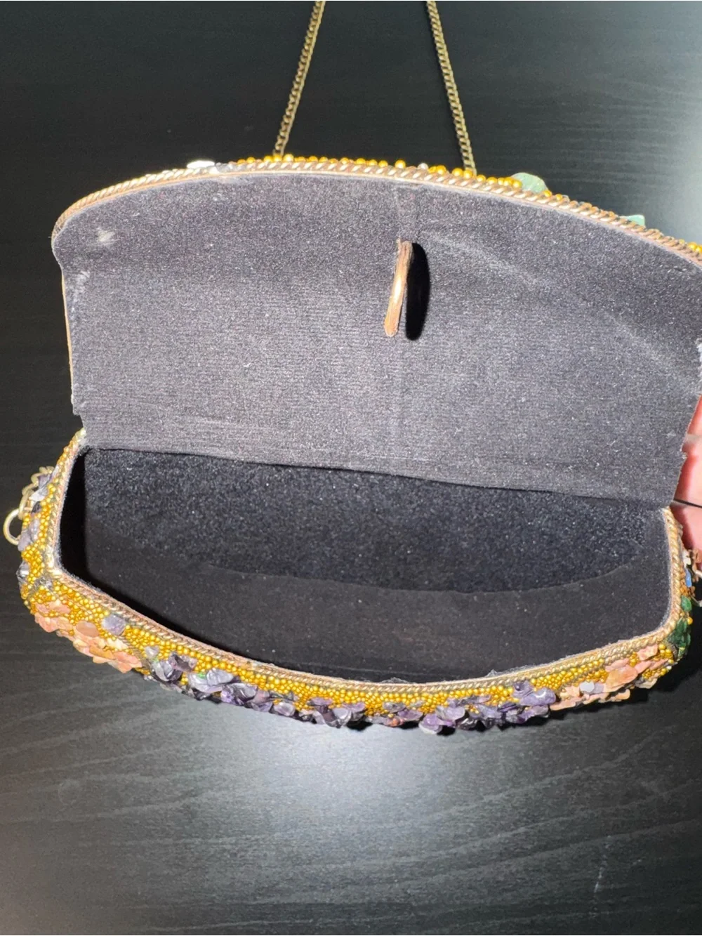 Handmade hand beaded